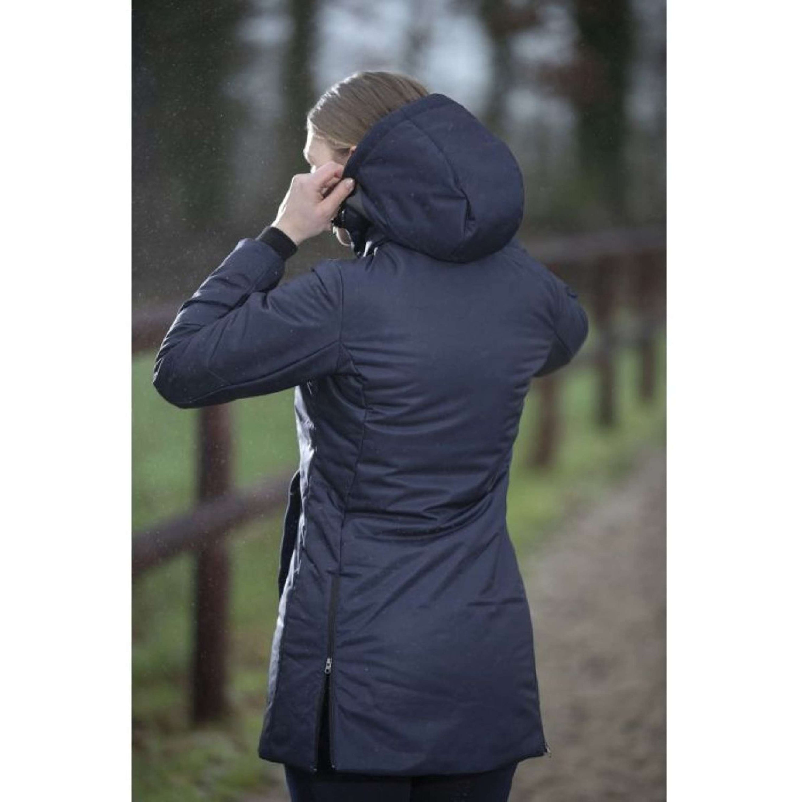 HKM Heizjacke Elegant Dunkelblau