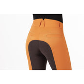 HKM Reithose Allure mit Alos Vollbesatz Orange