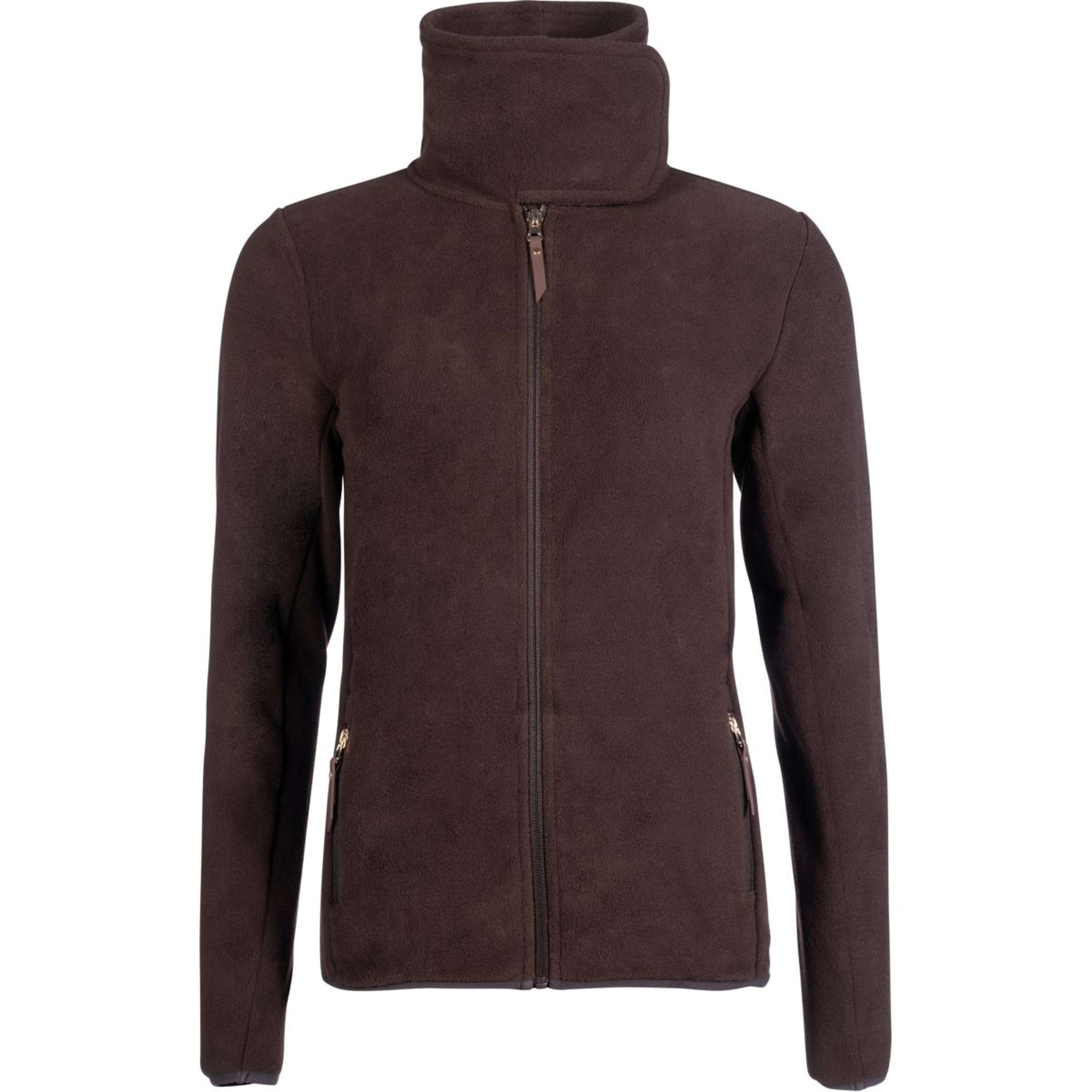 HKM Fleecejacke Basil Dunkelbraun