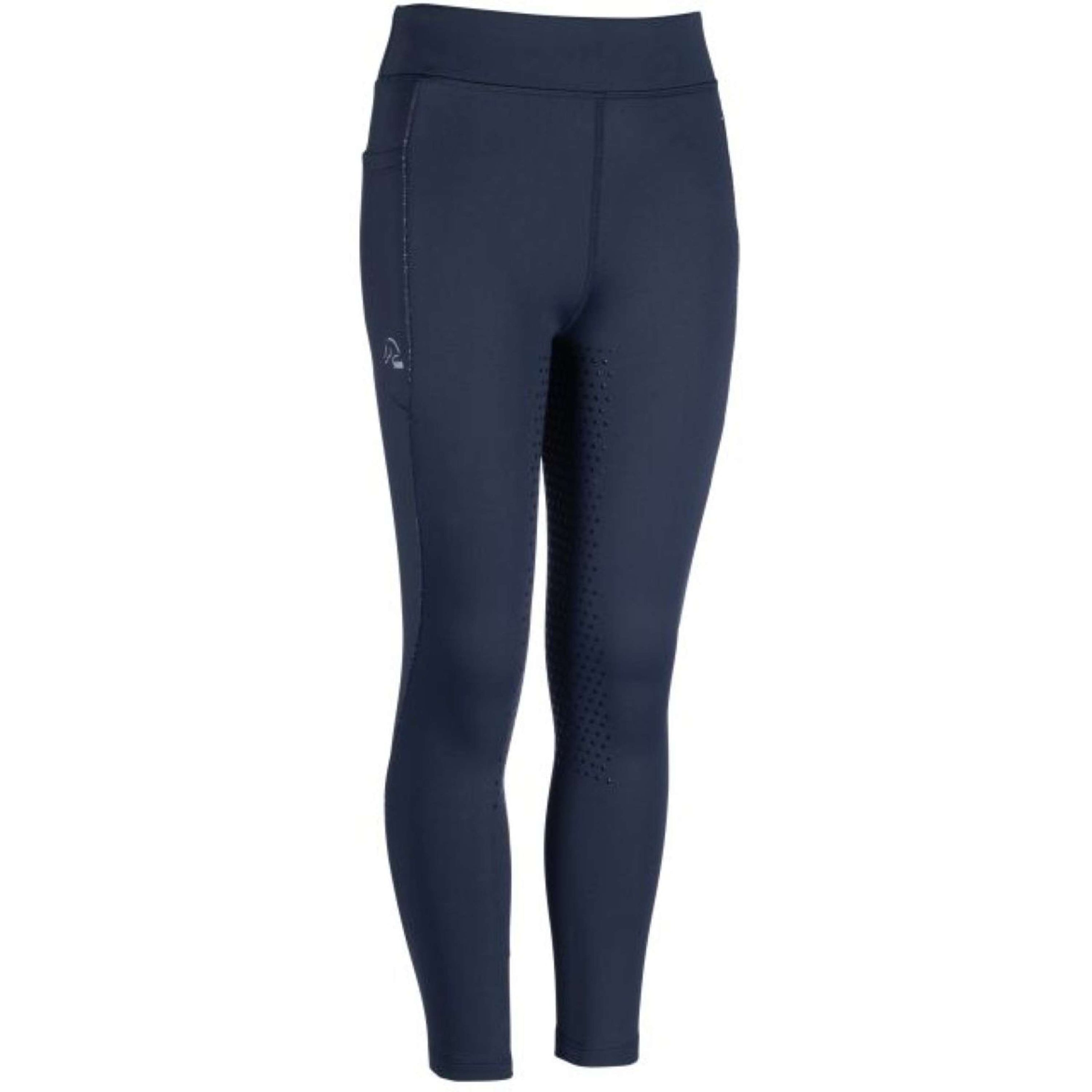 HKM Reitleggings Alice Kids Full Grip Dunkelblau