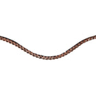 HKM Stirnriemen Rosegold Glamour Braun/Rosegold