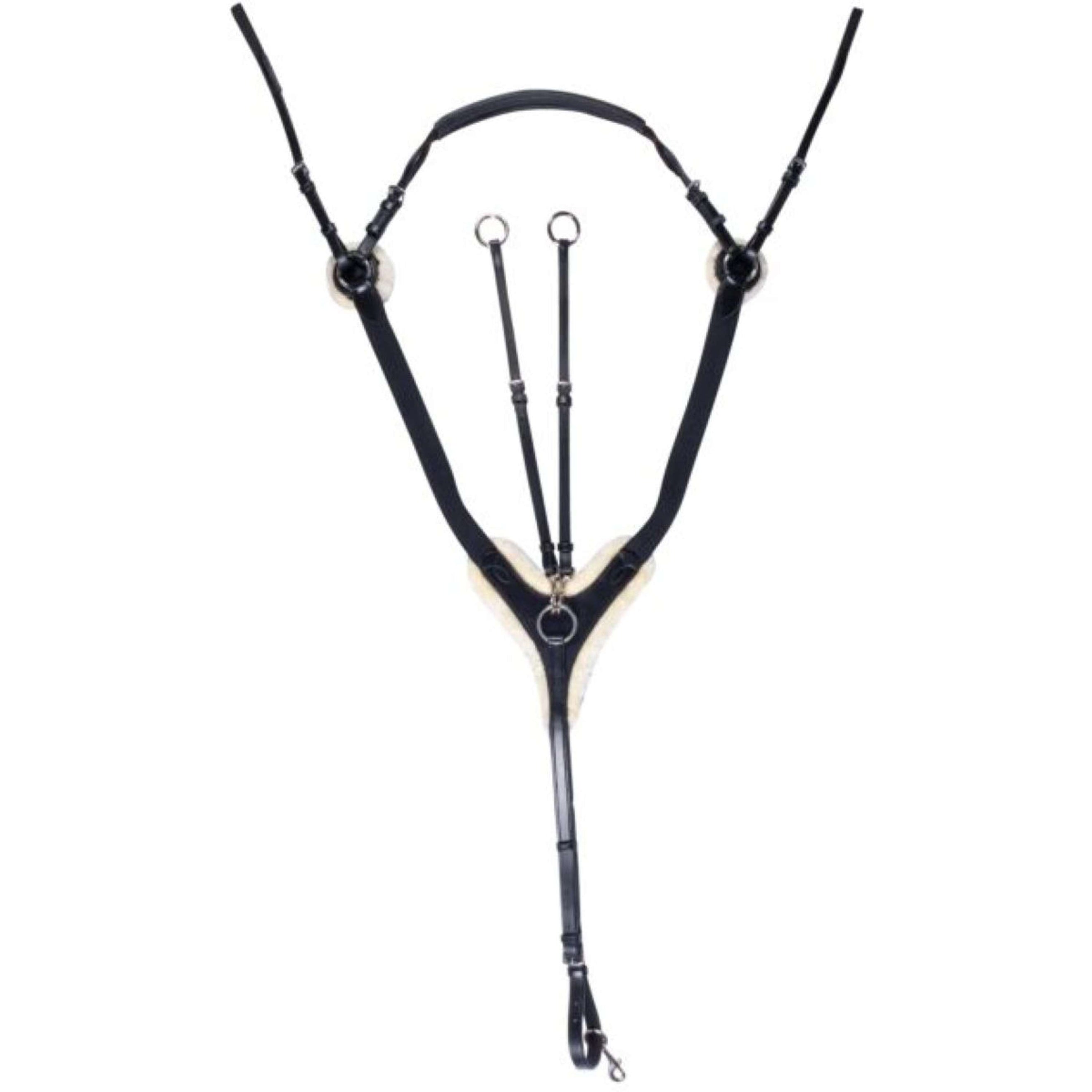 HKM Martingal Cambridge mit Fell Schwarz HKM Martingal Cambridge mit Fell Schwarz