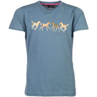 HKM T-Shirt Pony Club Rauchblau