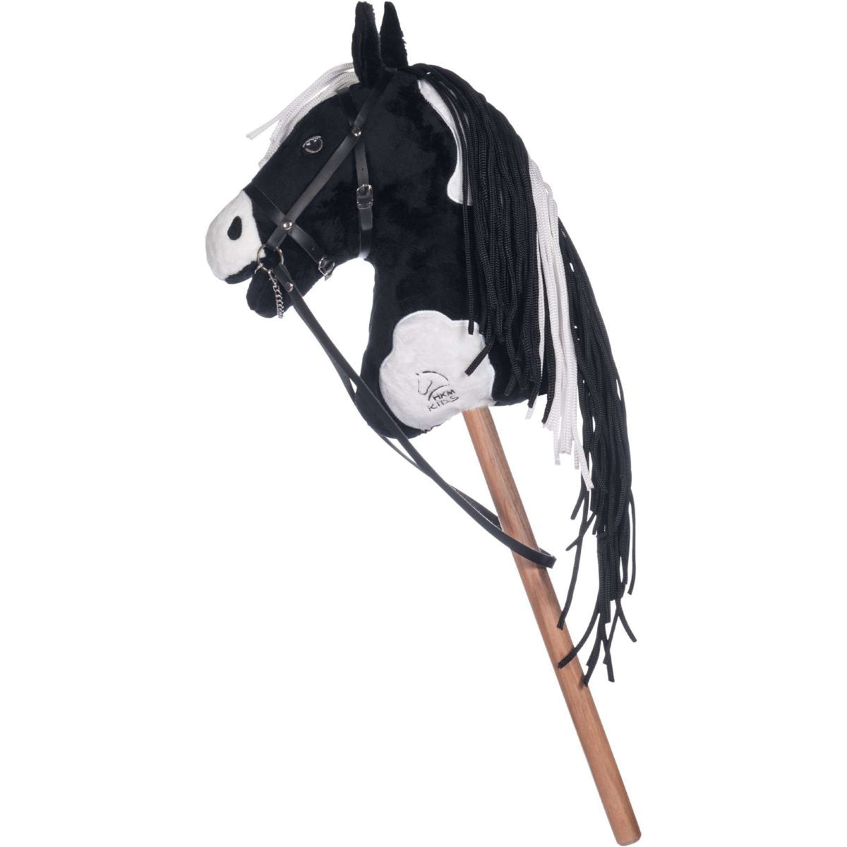 HKM Hobby Horse Schwarz/Weiß