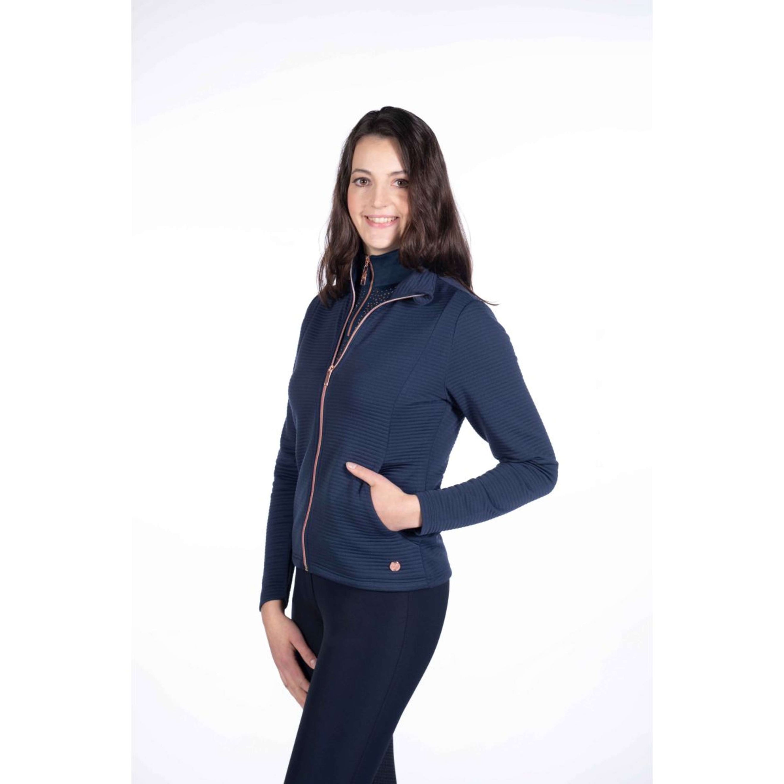 HKM Jacke Yvonne Dunkelblau HKM Jacke Yvonne Dunkelblau