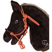 HKM Knotenhalfter Hobby Horsing Orange