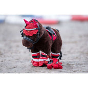 HKM Cuddle Pony Riding Starterset Rot
