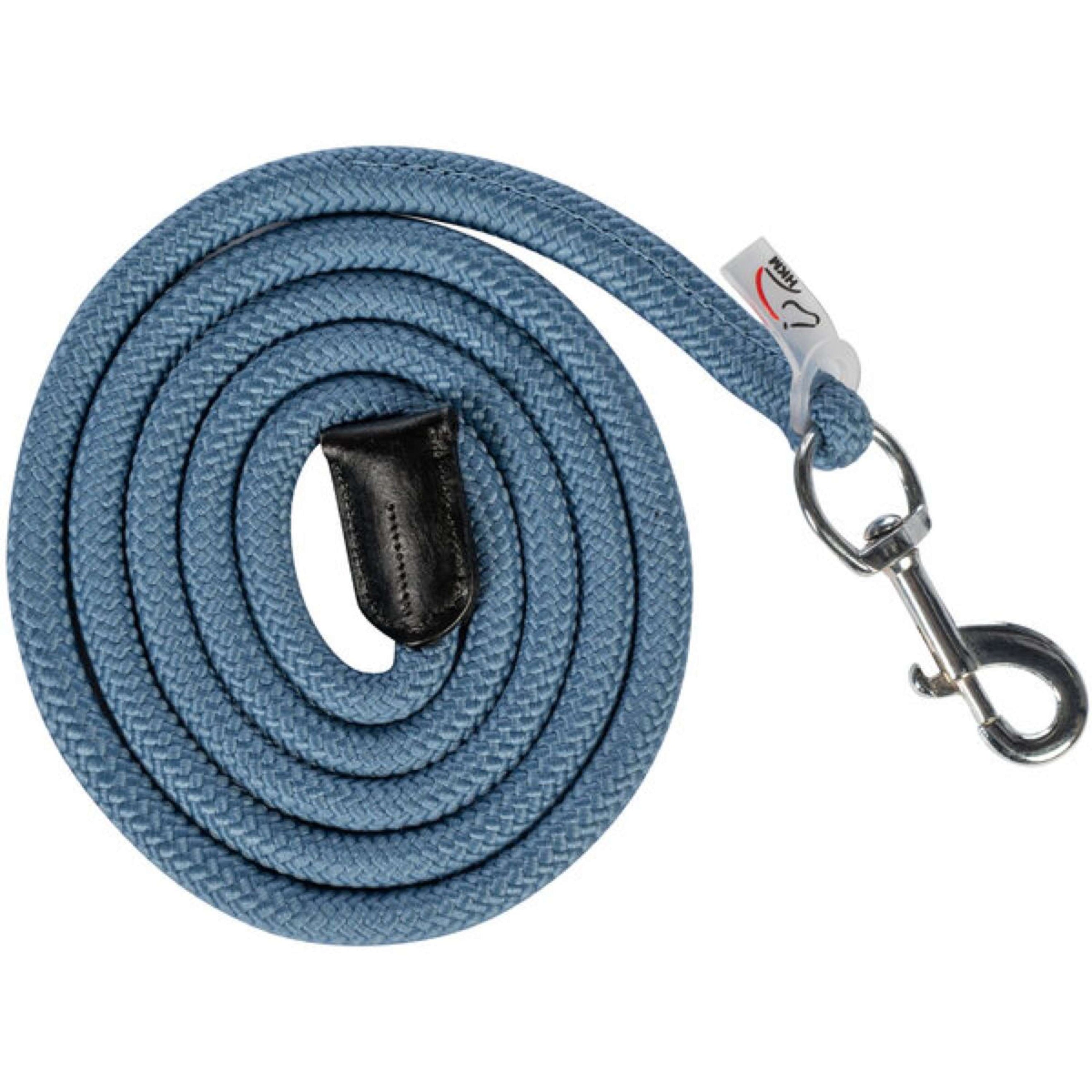 HKM Führstrick Carlotta Karabinerhaken Rauchblau HKM Führstrick Carlotta Karabinerhaken Rauchblau