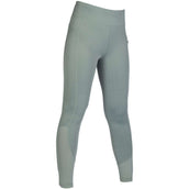 HKM Reitleggings Harbour Island Full Grip Salbei