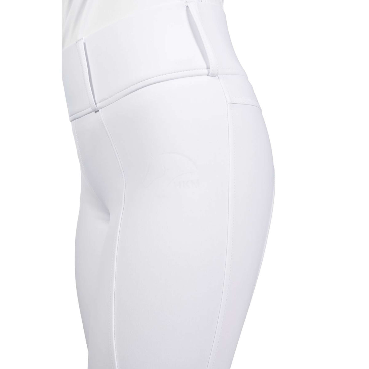 HKM Reitleggings Lisa Full Grip Weiß