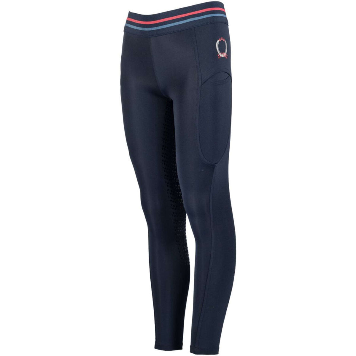 HKM Reitleggings Aymee Full Grip Dunkel blau