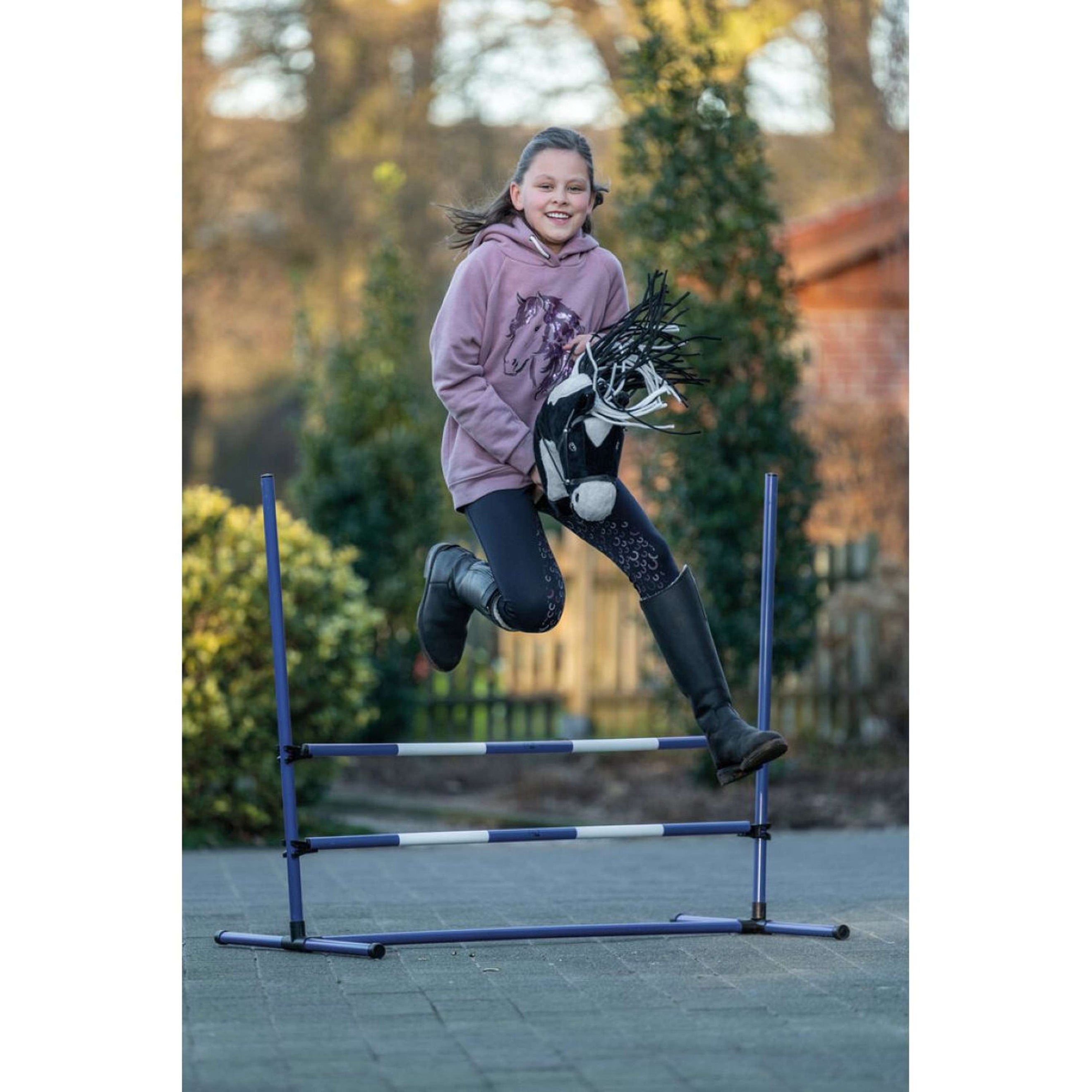 HKM Hobby Horsing Set Springwettkampf Blau HKM Hobby Horsing Set Springwettkampf Blau