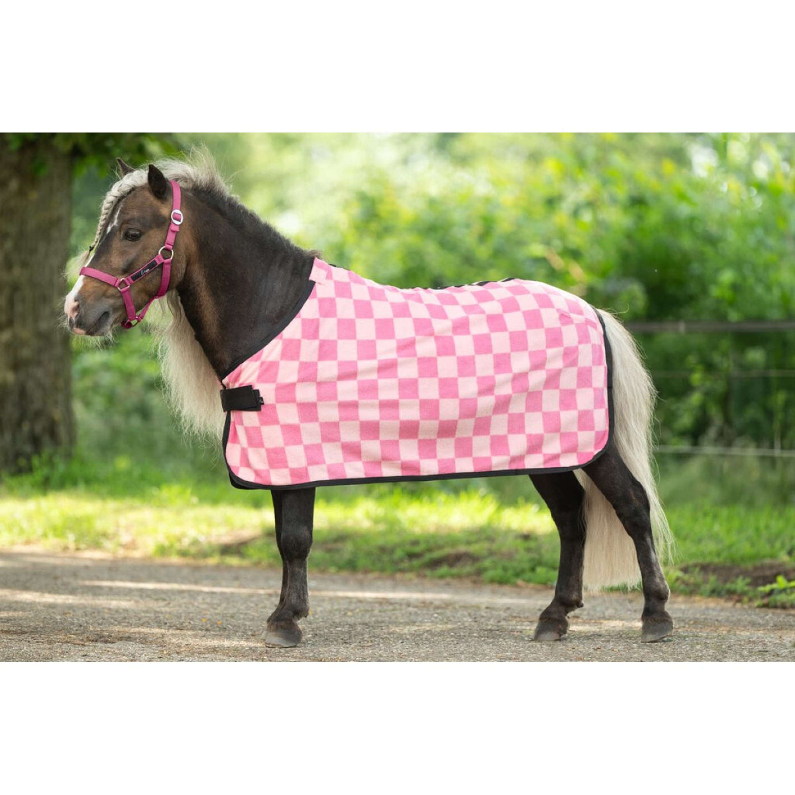 HKM Abschwitzdecke Henni Shetty Rosa