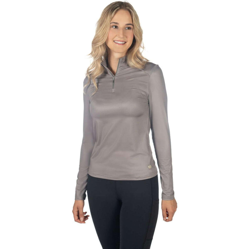 HKM Turniershirt Summer Milano II Taupe