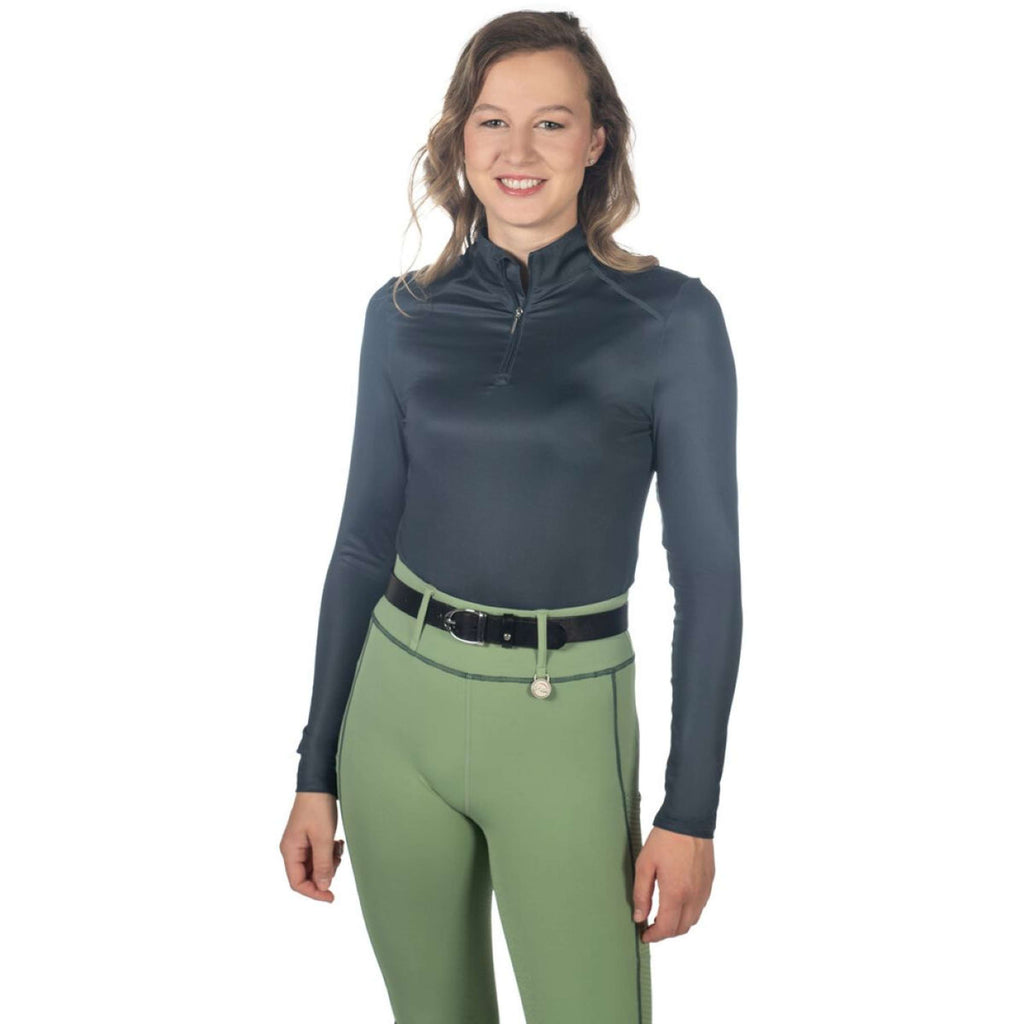 HKM Turniershirt Summer Milano II Dunkel blau
