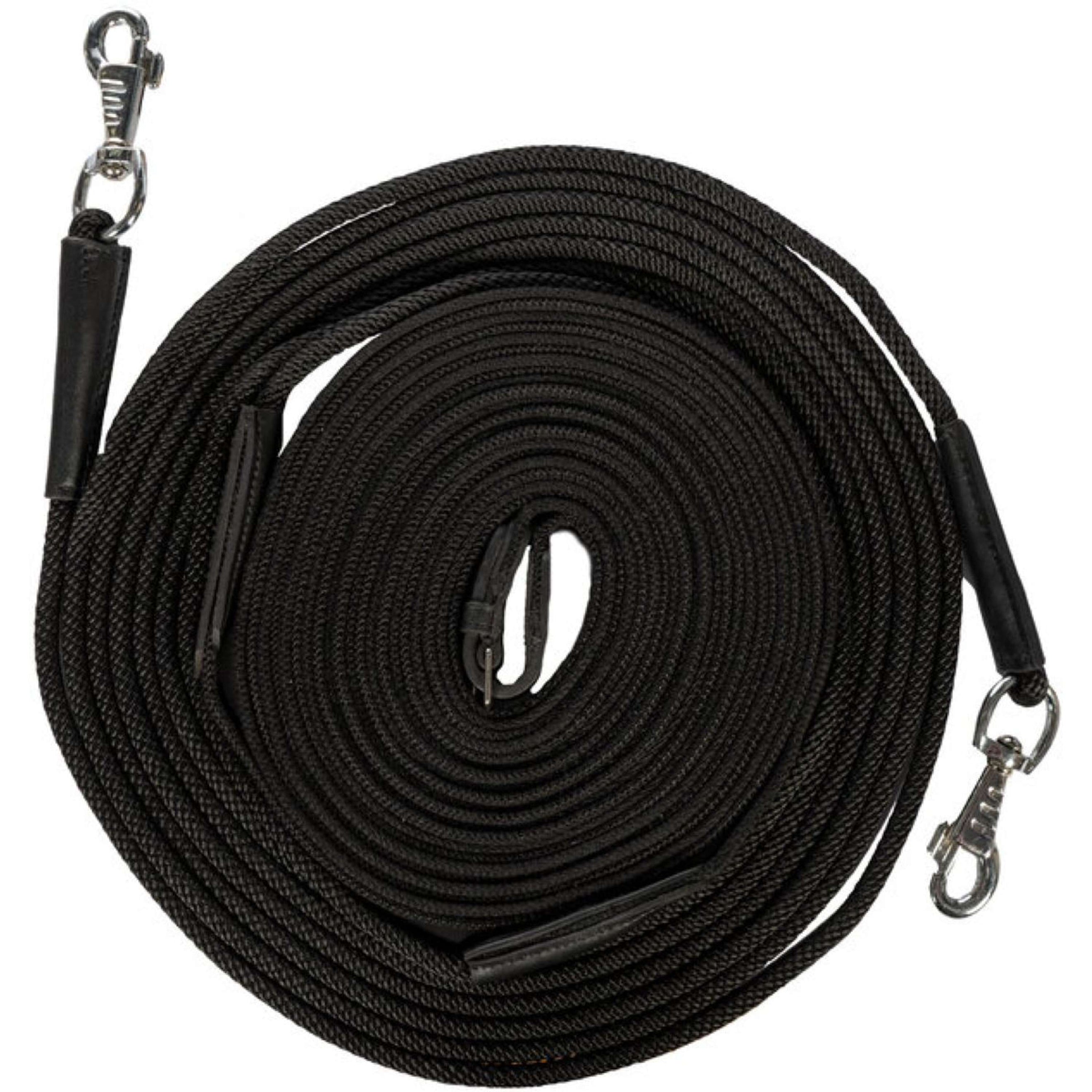 HKM Doppellonge Slim Schwarz