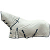 HKM Fliegendecke Rain II Abnehmbarer Hals Grau