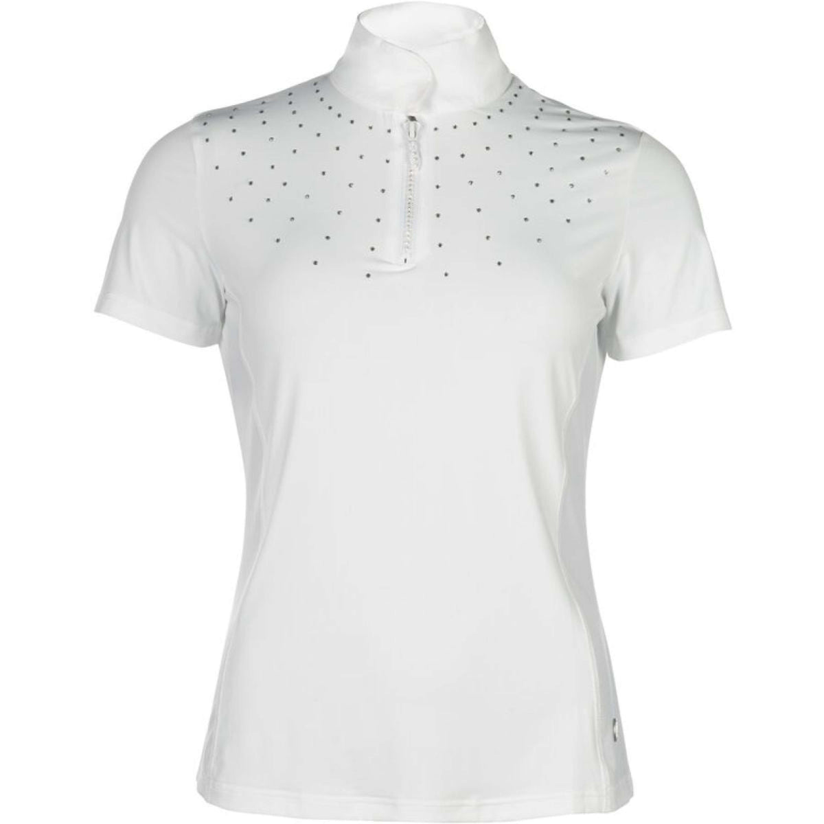 HKM Turniershirt Skadi Weiß