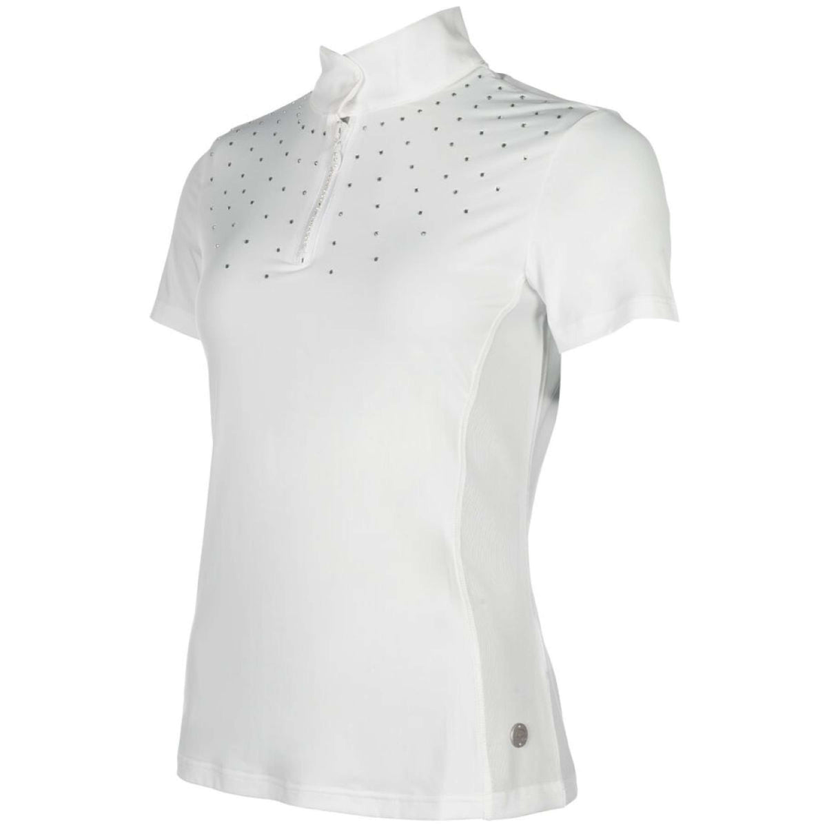 HKM Turniershirt Skadi Weiß