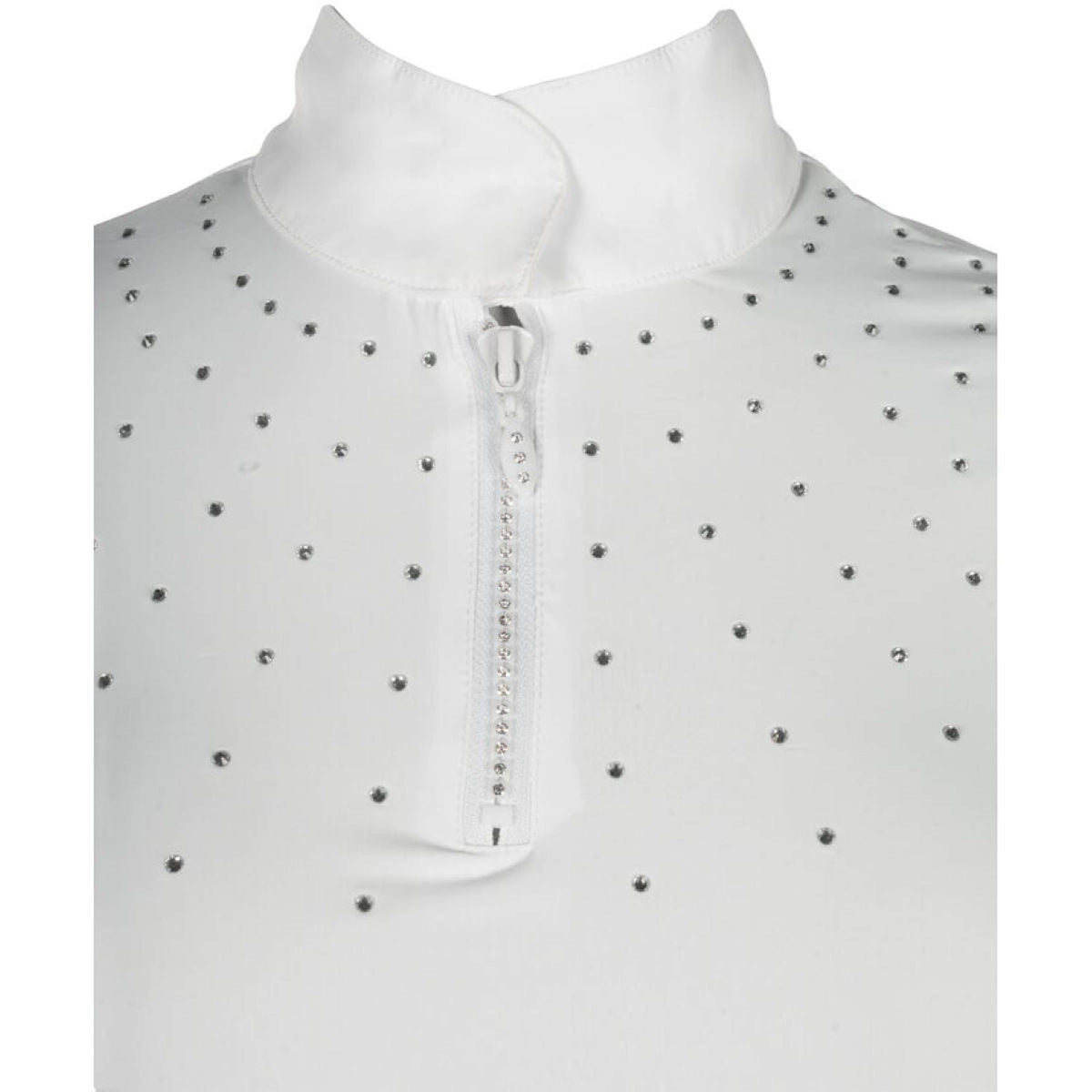 HKM Turniershirt Skadi Weiß