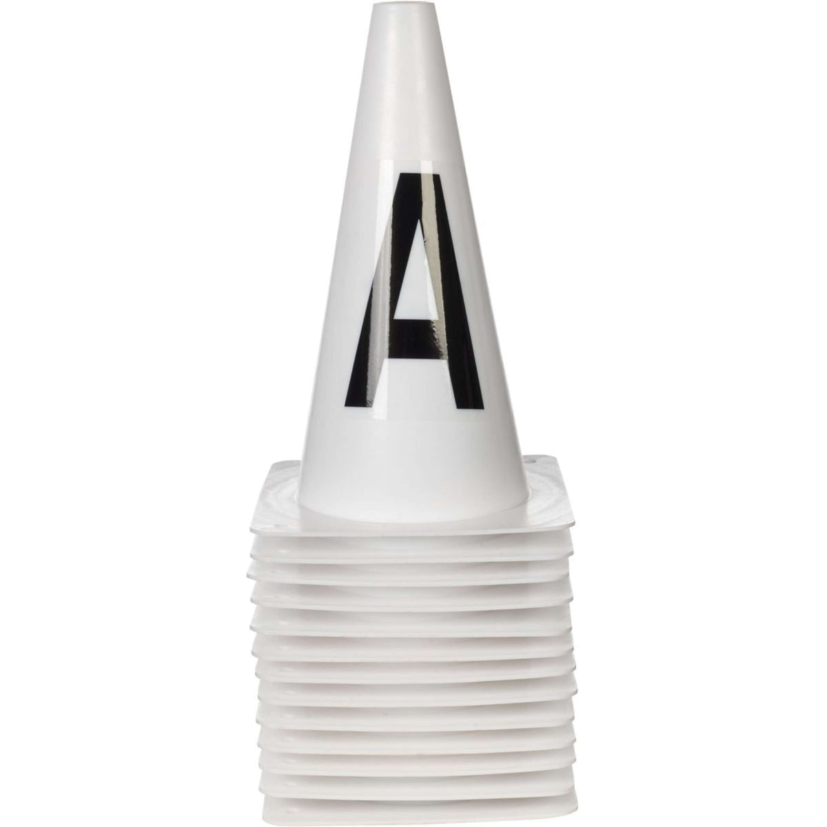 HKM Dressur Pylone Hobby Horsing Weiß