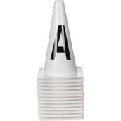 HKM Dressur Pylone Hobby Horsing Weiß