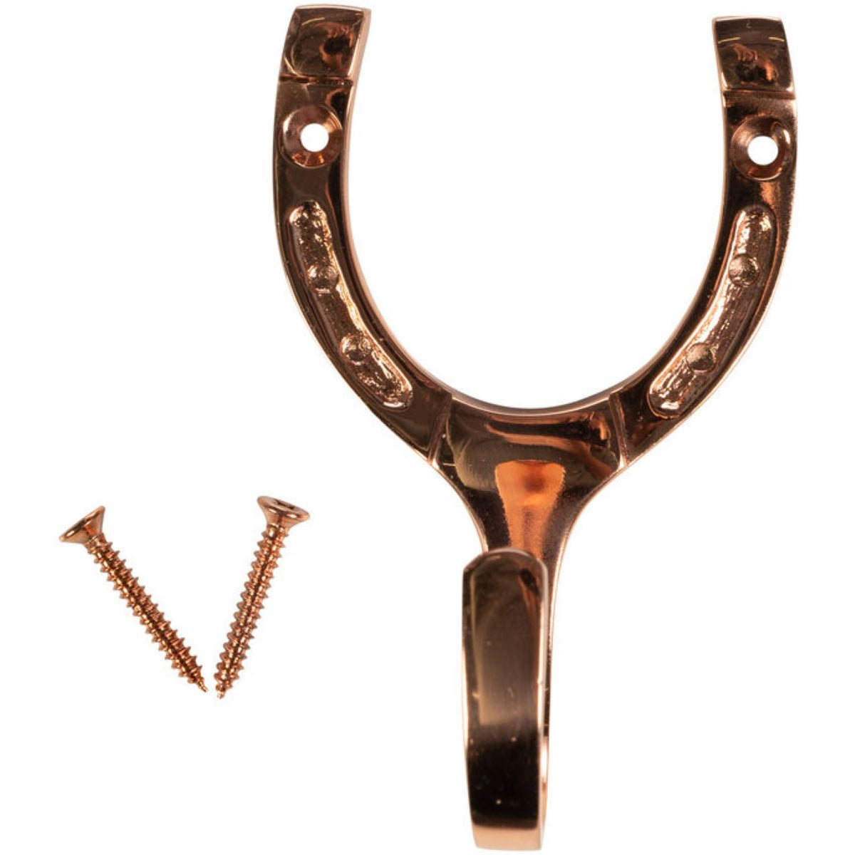 HKM Trensenhalter Hufeisen Kupfer