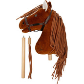 HKM Hobby Horse Premium Dunkelfuchs