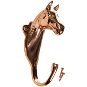 HKM Trensenhalter Pferdekopf Kupfer