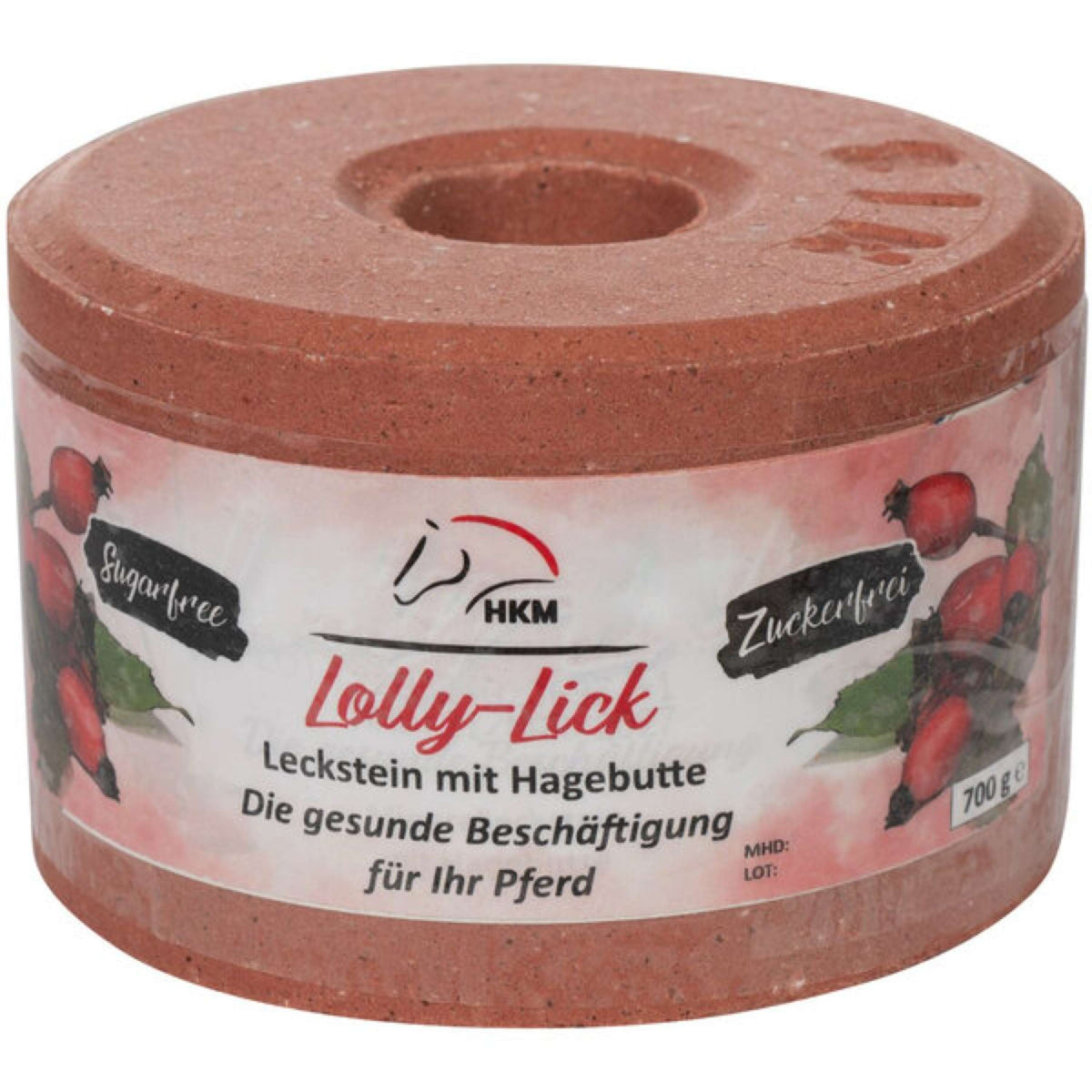 HKM Leckstein Lolly Lick Hagebutte