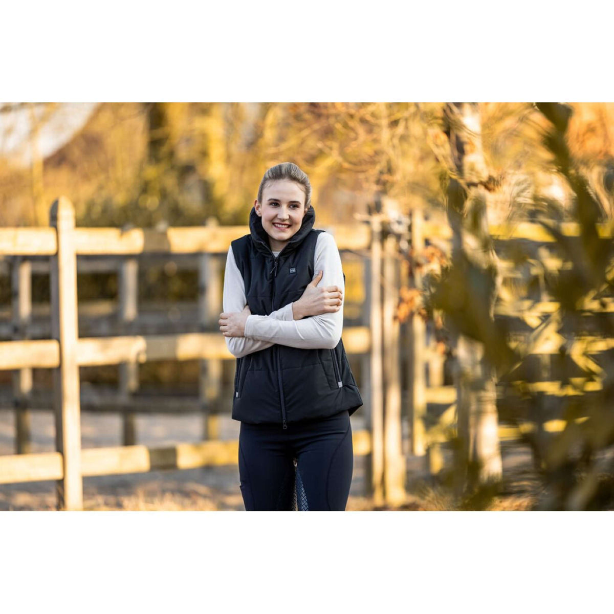 HKM Weste Canada Schwarz