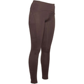 HKM Reitleggings Arezzo Full Grip Dunkelbraun