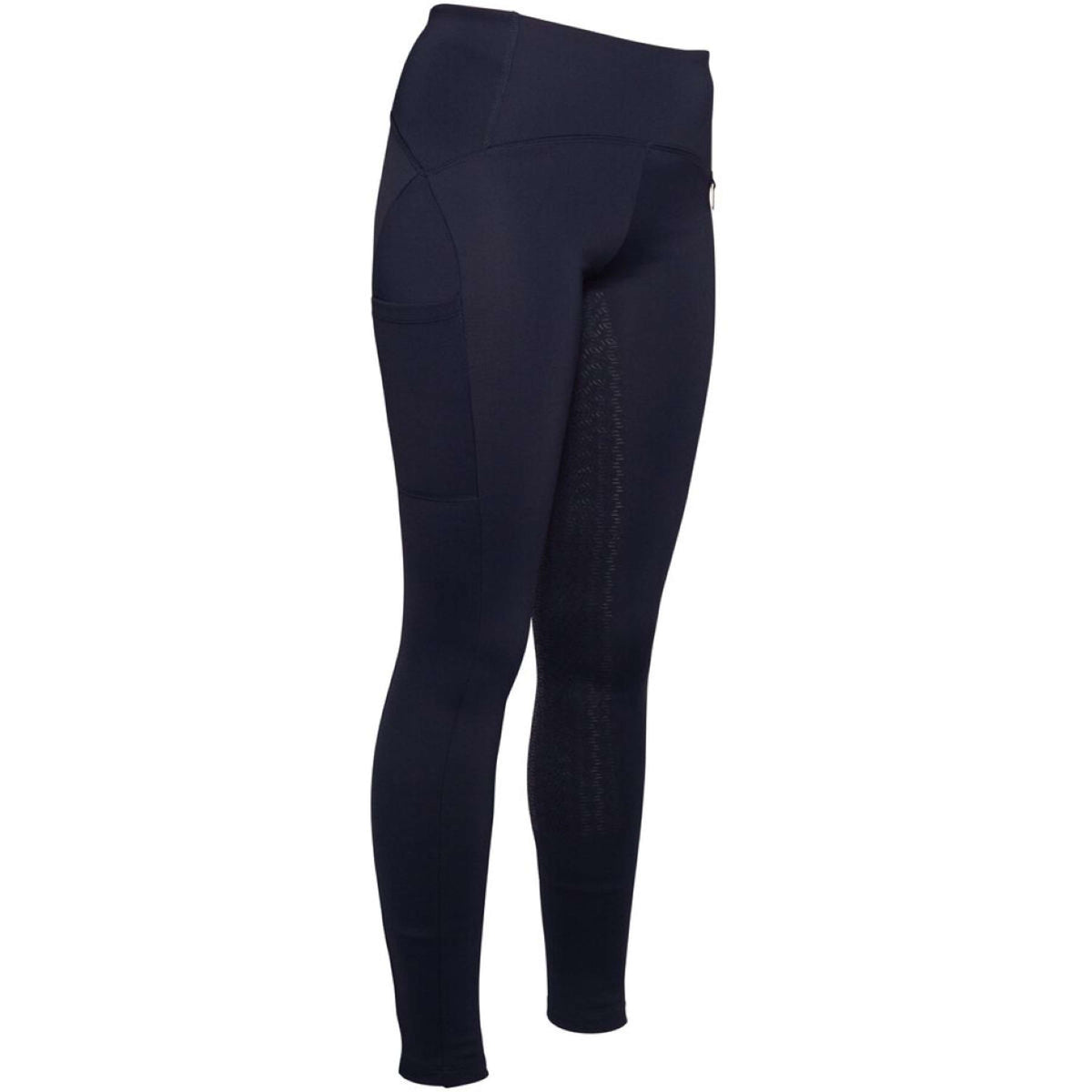 HKM Reitleggings Arezzo Full Grip Dunkelblau