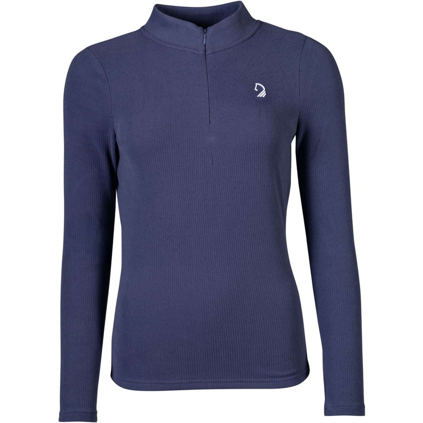 HKM Shirt Arezzo Soft Lange Ärmel Indigo