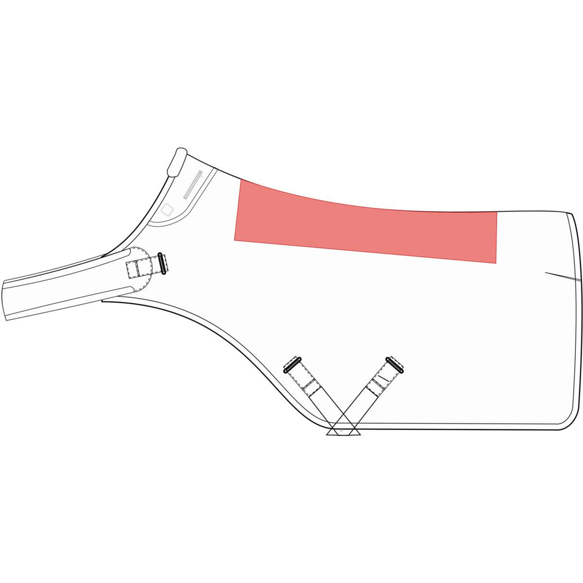 HKM Decke EquineCarePro Erwärmt Schwarz