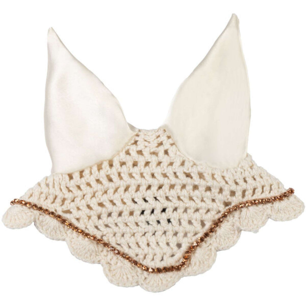 HKM Hobby Horsing Fliegenhaube Premium Beige