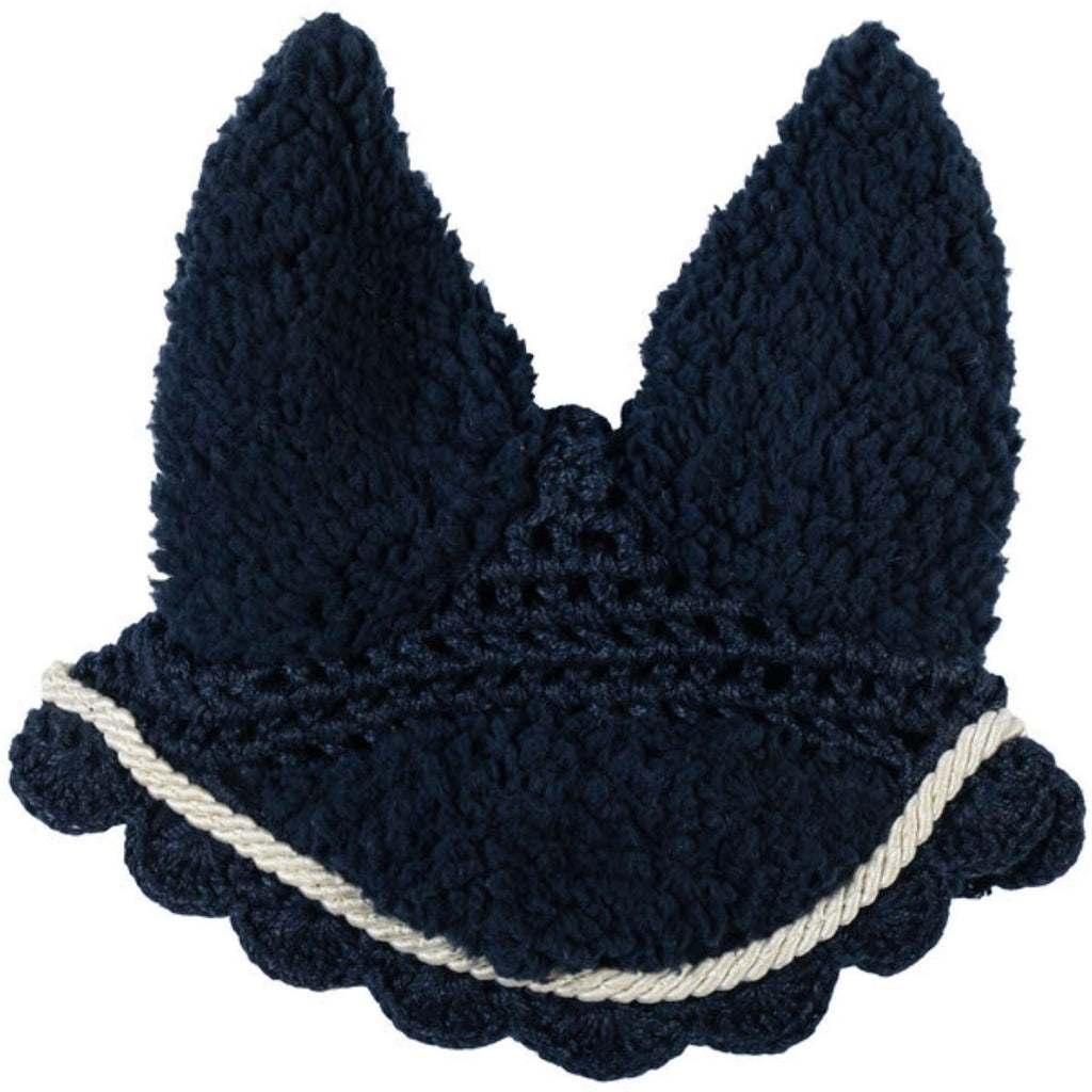 HKM Hobby Horsing Fliegenhaube Teddy Dunkelblau