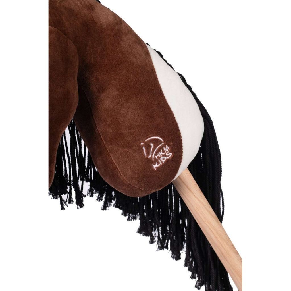 HKM Hobby Horse Professional Slim Line Weiß/Braun