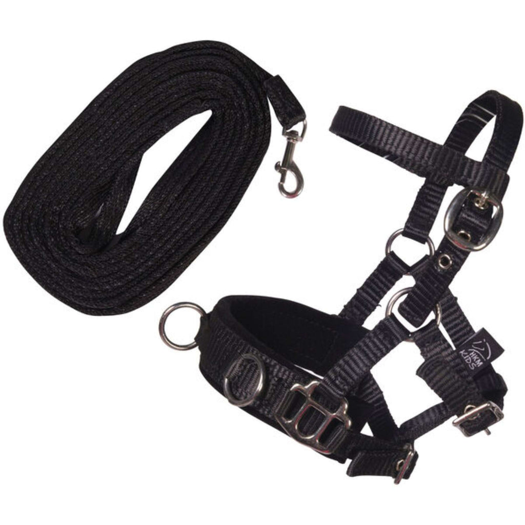 HKM Hobby Horsing Longierset Schwarz