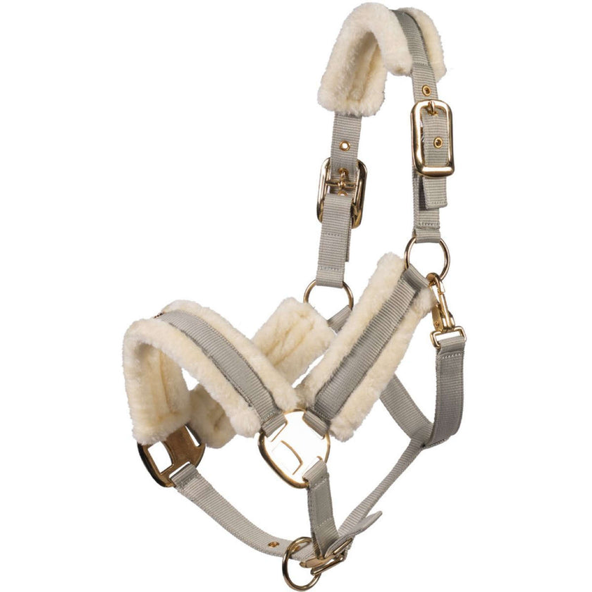 Lauria Garrelli Halfter Limone Elegant Grau/Beige