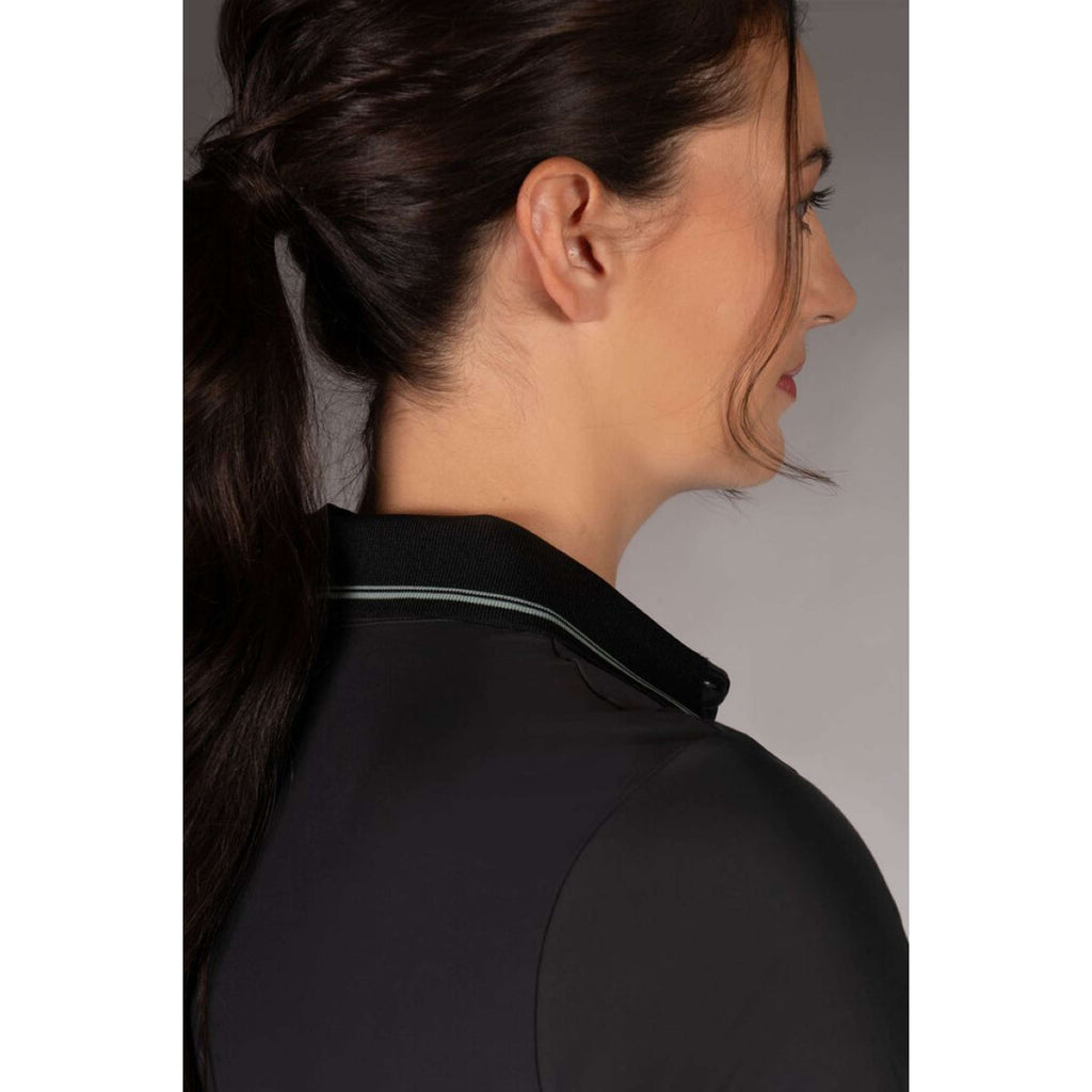 Lauria Garrelli Poloshirt Limone Schwarz