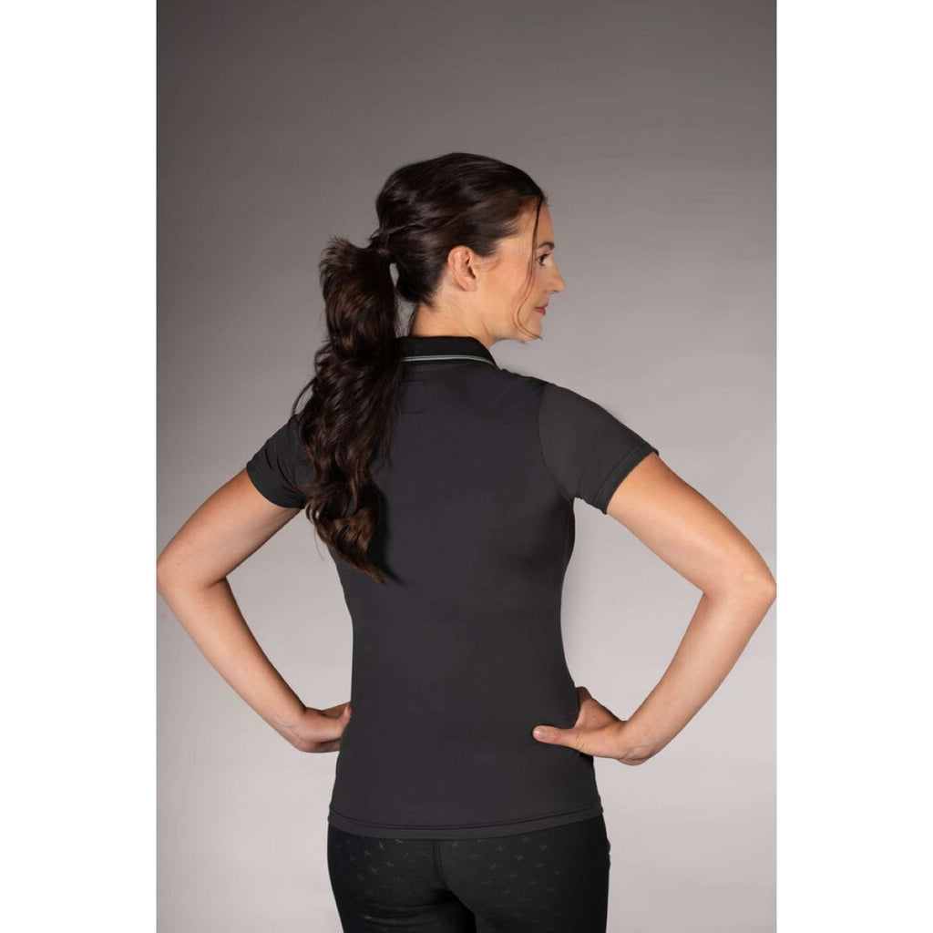 Lauria Garrelli Poloshirt Limone Schwarz