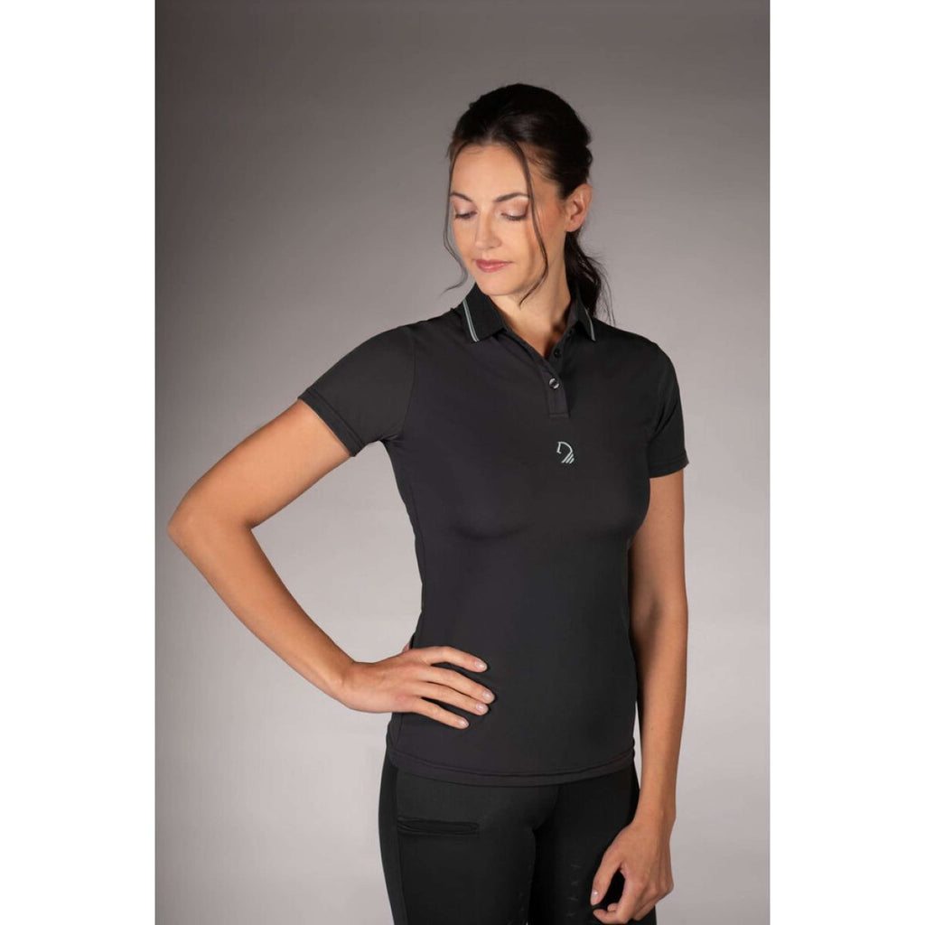 Lauria Garrelli Poloshirt Limone Schwarz