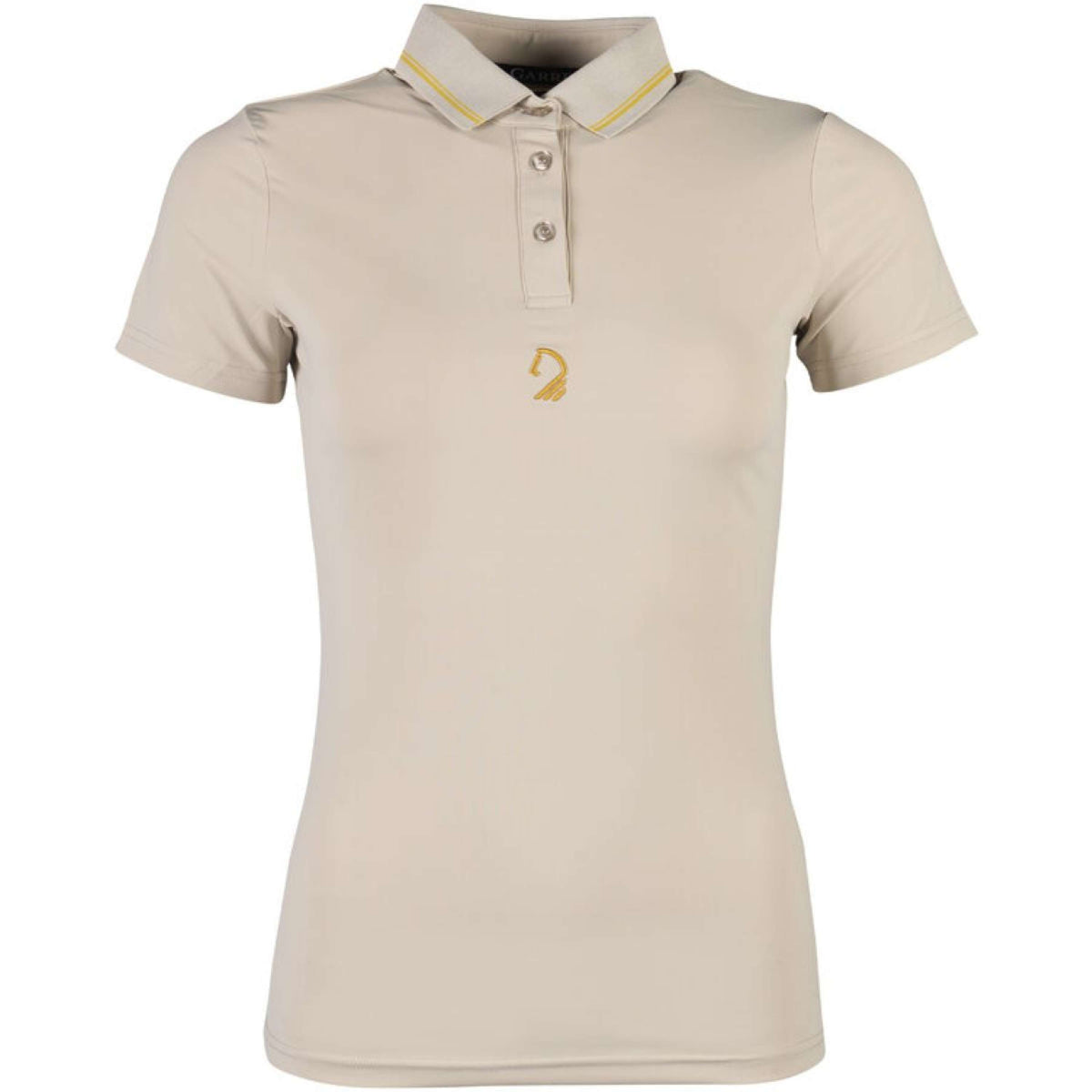 Lauria Garrelli Poloshirt Limone Grau/Beige