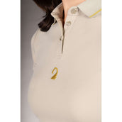 Lauria Garrelli Poloshirt Limone Grau/Beige