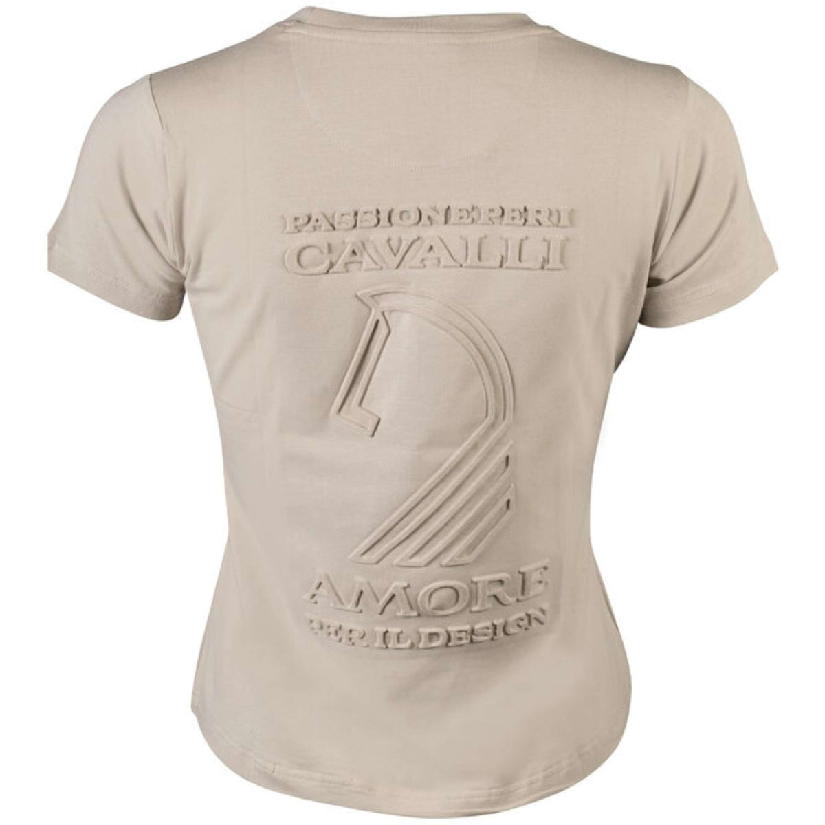 Lauria Garrelli T-Shirt Limone Grau/Beige