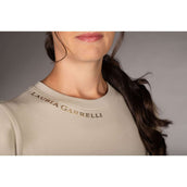 Lauria Garrelli T-Shirt Limone Grau/Beige