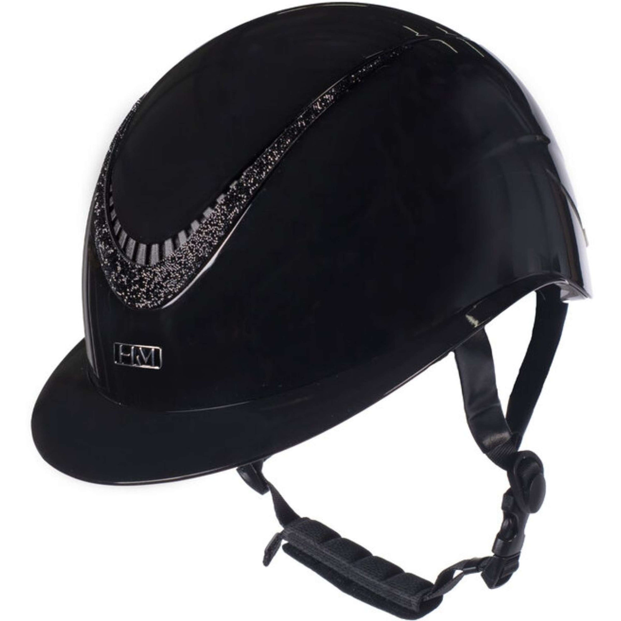 HKM Reithelm Alarion Brillant Schwarz