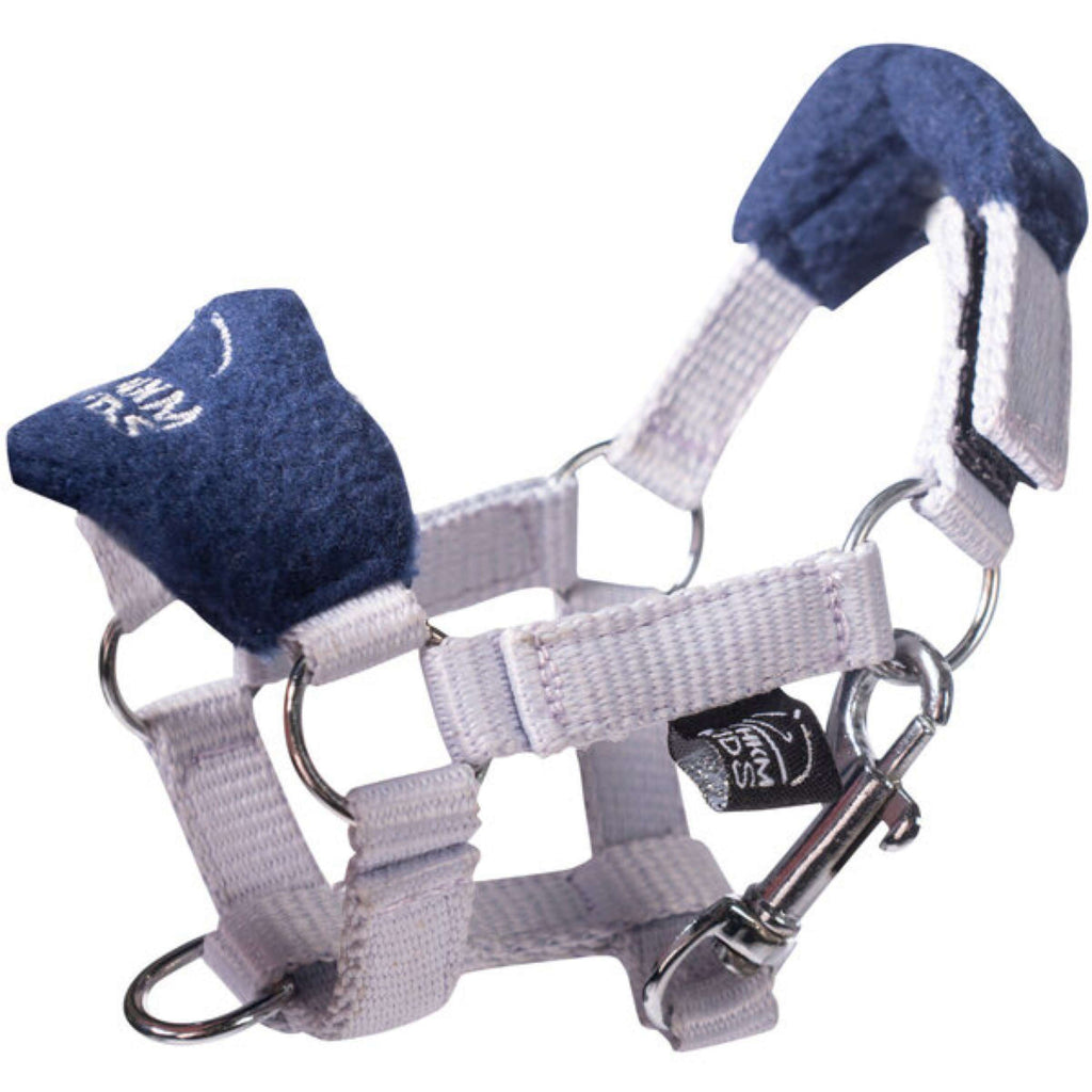 HKM Halfterset Cuddle Horse Grau/Blau