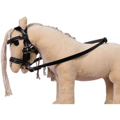 HKM Zaum Cuddle Horse Schwarz